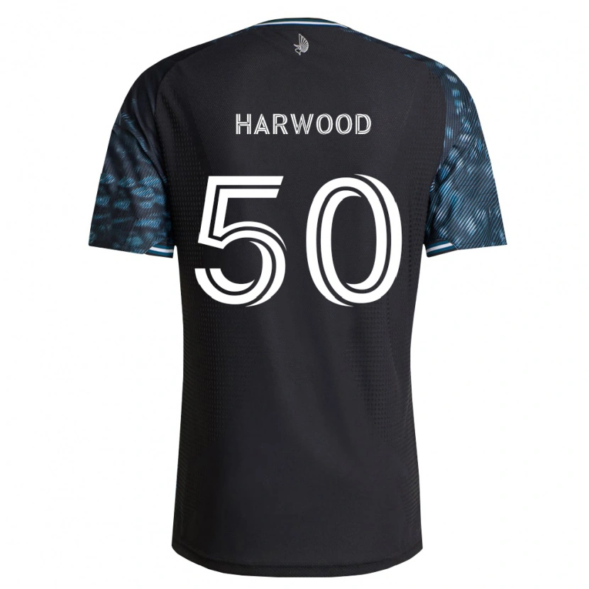 Danxen Damen Max Harwood #50 Schwarz Weiß Heimtrikot Trikot 2026/27 T-Shirt