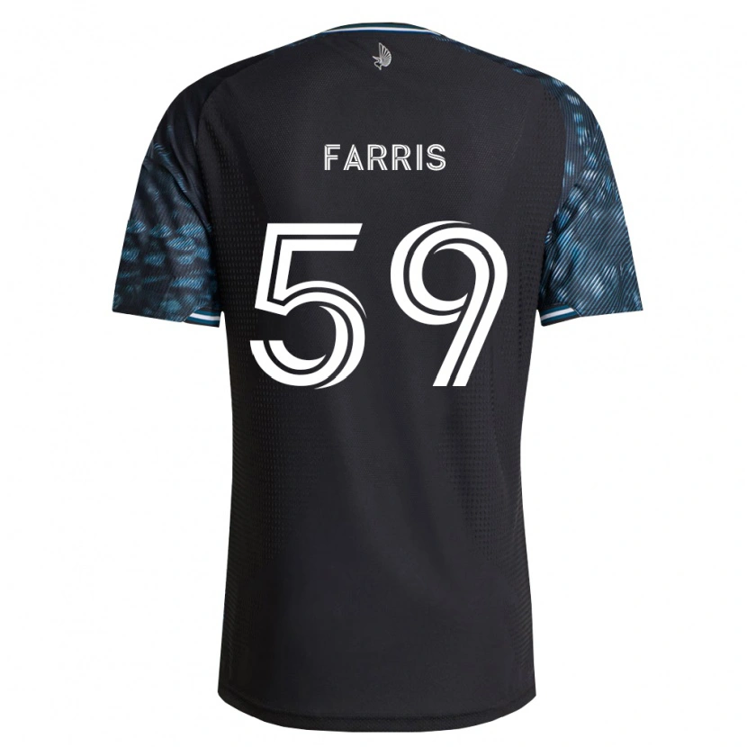 Danxen Damen John Farris #59 Schwarz Weiß Heimtrikot Trikot 2026/27 T-Shirt