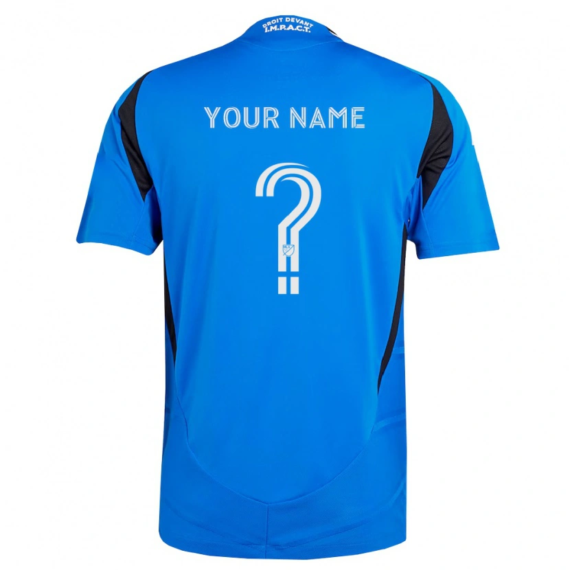 Danxen Damen Ihren Namen #0 Blau Weiß Schwarz Heimtrikot Trikot 2026/27 T-Shirt
