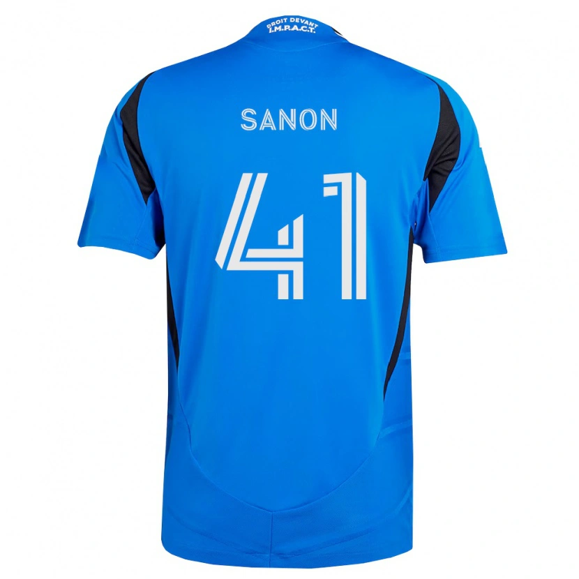 Danxen Damen Jérémy Sanon #41 Blau Weiß Schwarz Heimtrikot Trikot 2026/27 T-Shirt