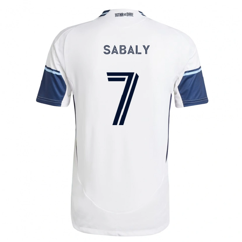 Danxen Damen Cheikh Sabaly #7 Weiß Königsblau Heimtrikot Trikot 2026/27 T-Shirt