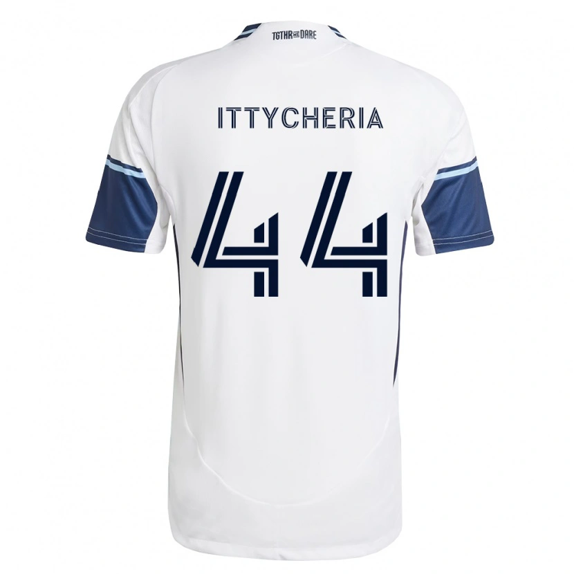Danxen Damen Daniel Ittycheria #44 Weiß Königsblau Heimtrikot Trikot 2026/27 T-Shirt
