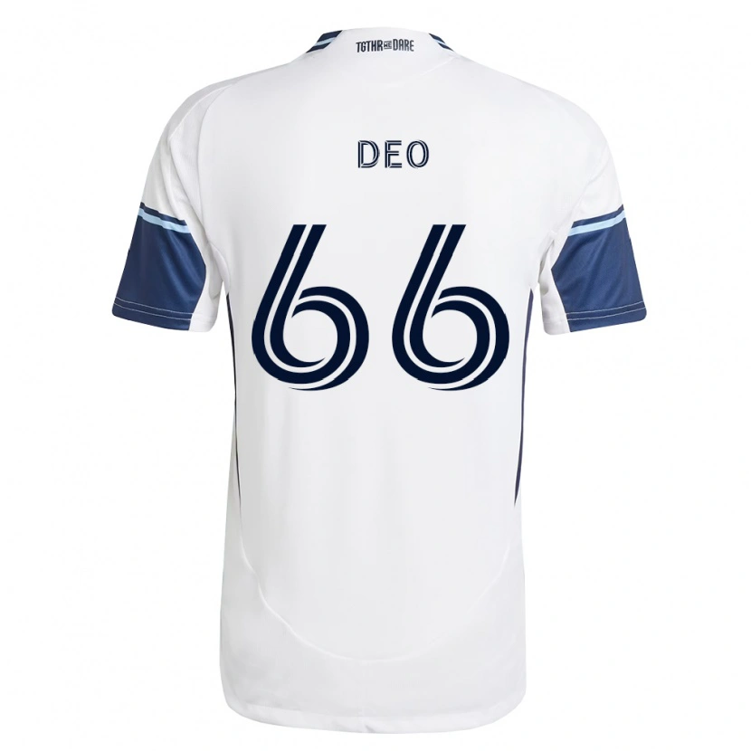 Danxen Damen Sahil Deo #66 Weiß Königsblau Heimtrikot Trikot 2026/27 T-Shirt