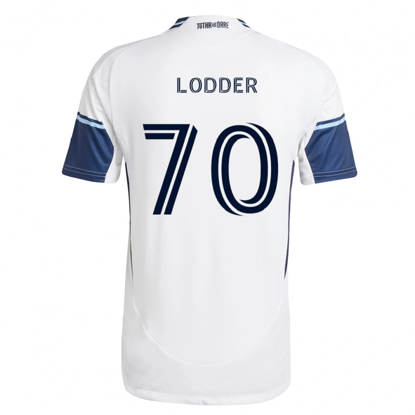 Danxen Damen Timothy Lodder #70 Weiß Königsblau Heimtrikot Trikot 2026/27 T-Shirt