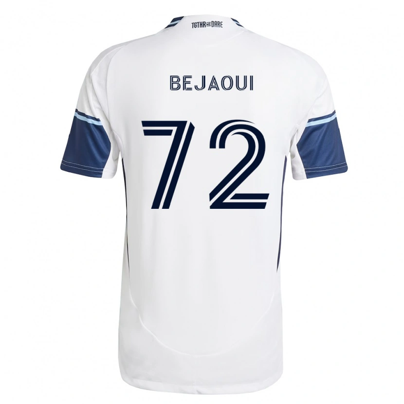 Danxen Damen Aiden Bejaoui #72 Weiß Königsblau Heimtrikot Trikot 2026/27 T-Shirt