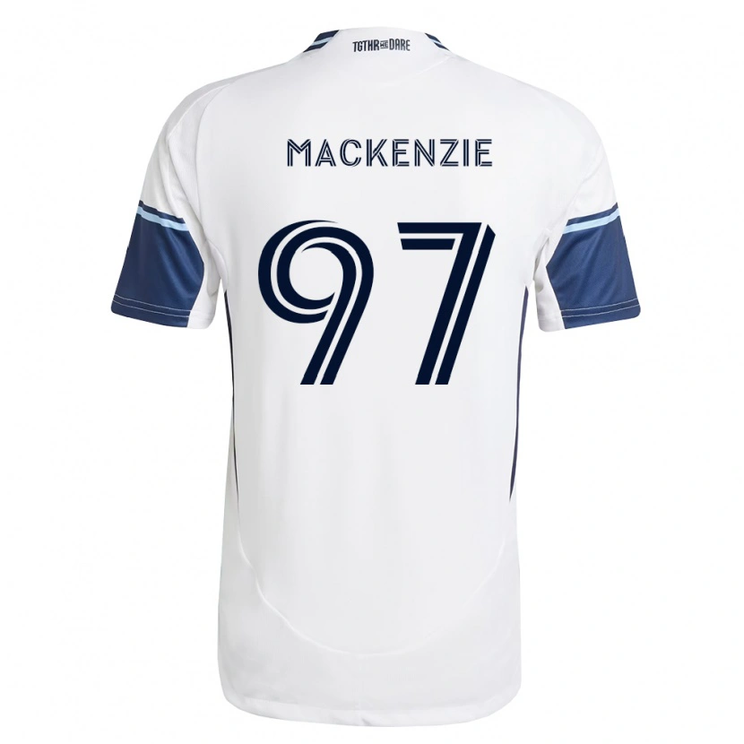 Danxen Damen Liam Mackenzie #97 Weiß Königsblau Heimtrikot Trikot 2026/27 T-Shirt