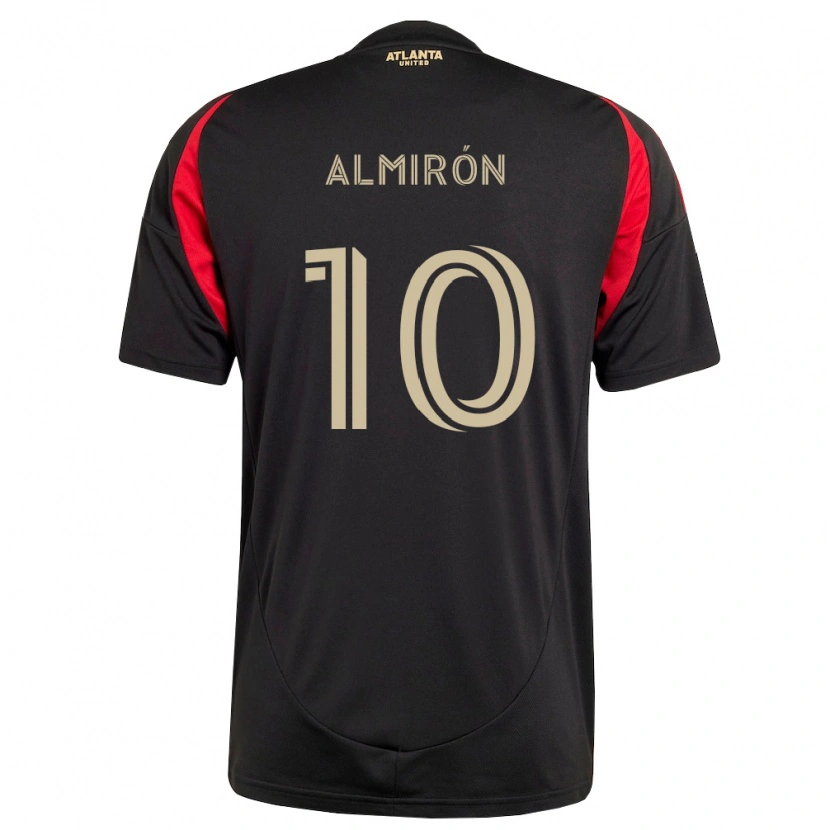 Danxen Damen Miguel Almirón #10 Schwarz Rot Heimtrikot Trikot 2026/27 T-Shirt