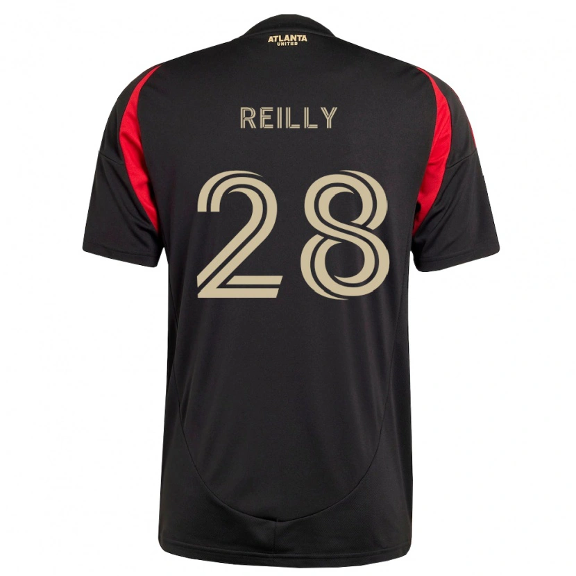Danxen Damen Will Reilly #28 Schwarz Rot Heimtrikot Trikot 2026/27 T-Shirt