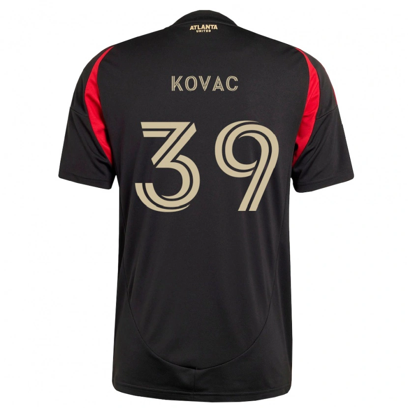 Danxen Damen Arif Kovac #39 Schwarz Rot Heimtrikot Trikot 2026/27 T-Shirt