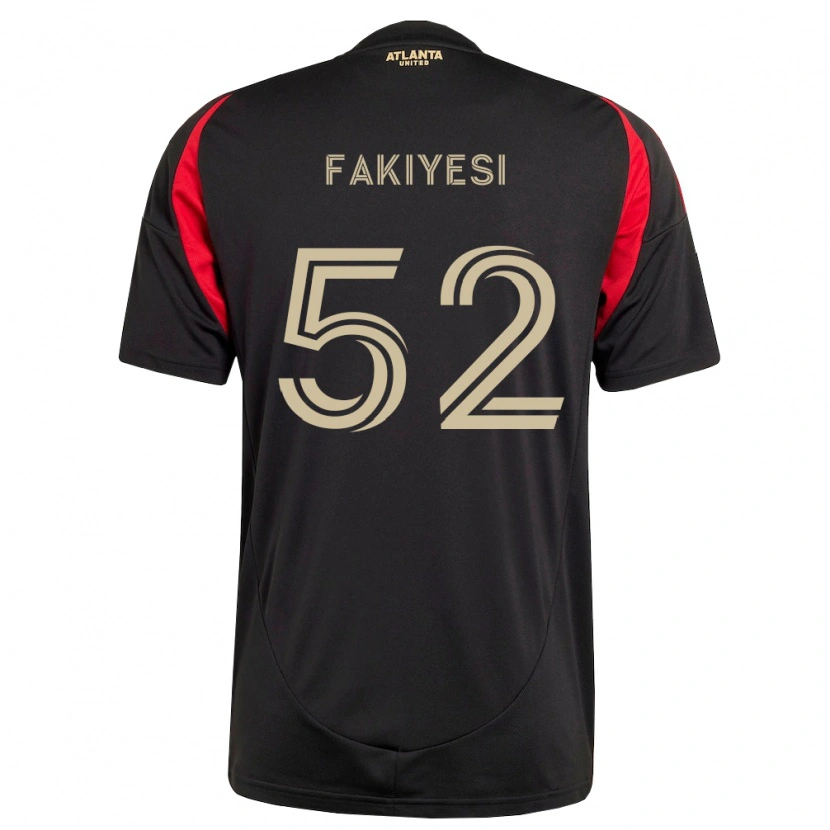 Danxen Damen Seyi Fakiyesi #52 Schwarz Rot Heimtrikot Trikot 2026/27 T-Shirt