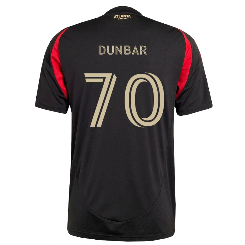 Danxen Damen Cameron Dunbar #70 Schwarz Rot Heimtrikot Trikot 2026/27 T-Shirt