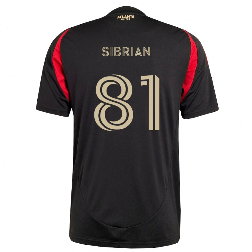 Danxen Damen David Sibrian #81 Schwarz Rot Heimtrikot Trikot 2026/27 T-Shirt