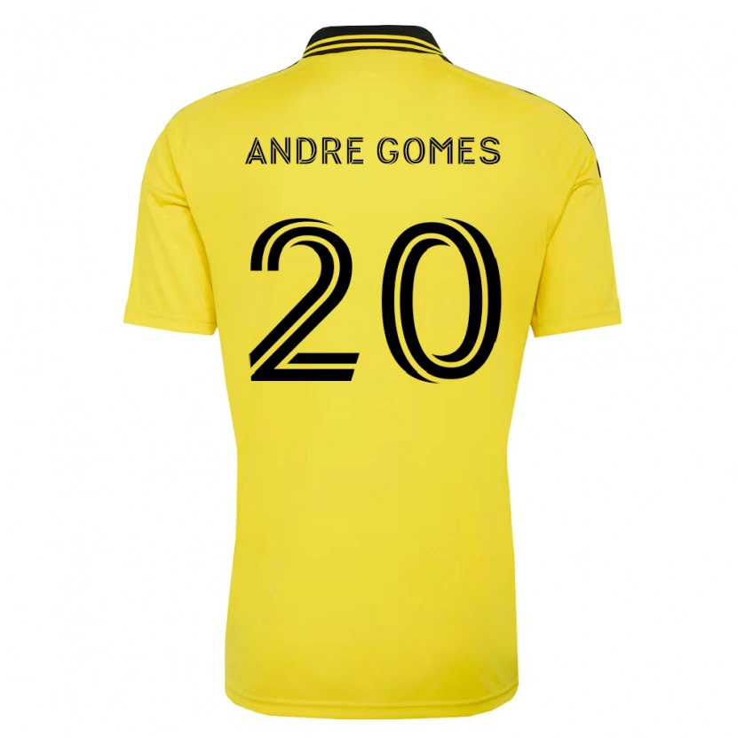 Danxen Damen André Gomes #20 Gelb Schwarz Heimtrikot Trikot 2026/27 T-Shirt