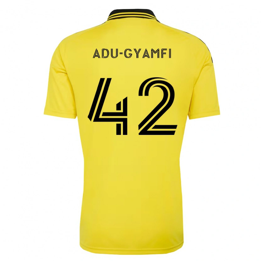 Danxen Damen Brent Adu-Gyamfi #42 Gelb Schwarz Heimtrikot Trikot 2026/27 T-Shirt