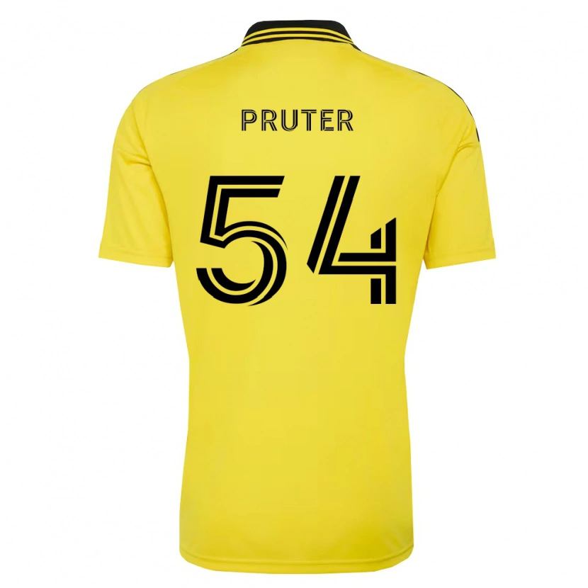 Danxen Damen Luke Pruter #54 Gelb Schwarz Heimtrikot Trikot 2026/27 T-Shirt