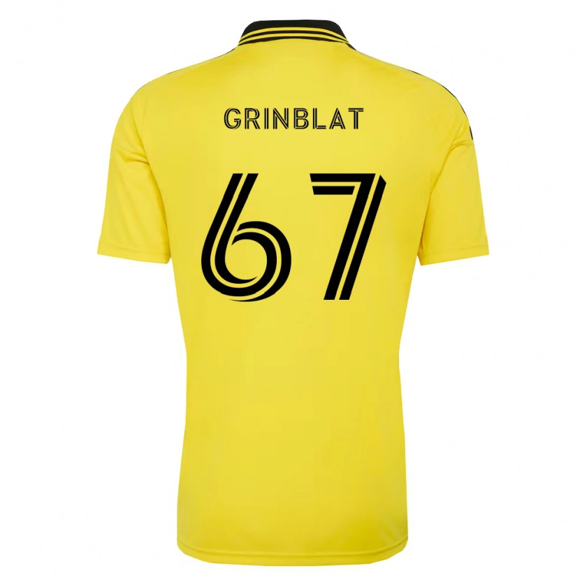 Danxen Damen Artem Grinblat #67 Gelb Schwarz Heimtrikot Trikot 2026/27 T-Shirt