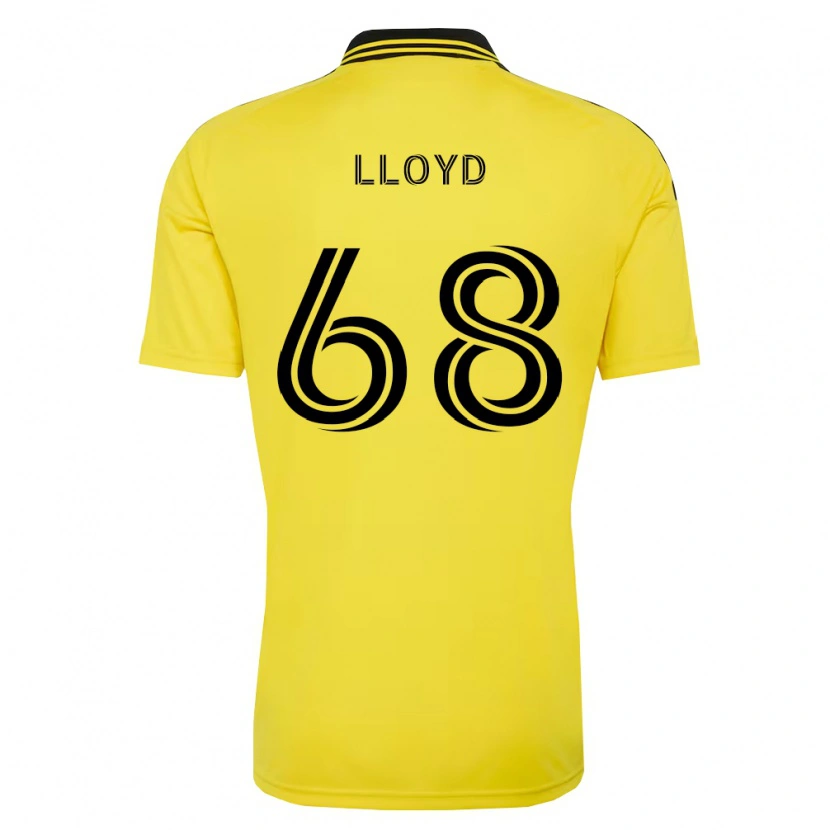 Danxen Damen Zach Lloyd #68 Gelb Schwarz Heimtrikot Trikot 2026/27 T-Shirt