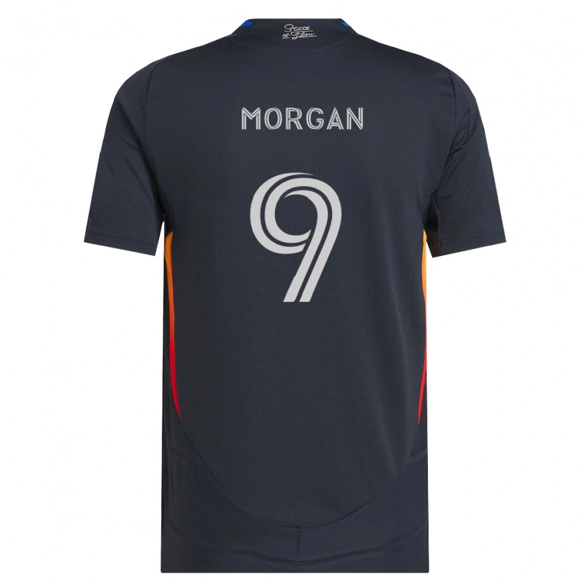 Danxen Damen Lewis Morgan #9 Dunkelgrau Rot Heimtrikot Trikot 2026/27 T-Shirt