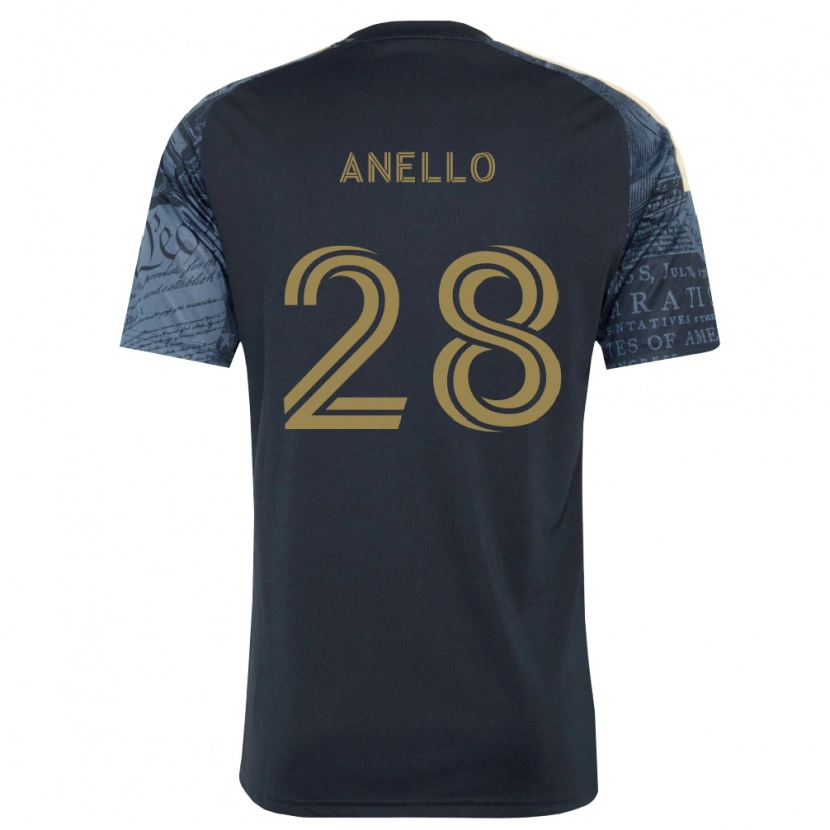 Danxen Damen Agustín Anello #28 Marineblau Braun Heimtrikot Trikot 2026/27 T-Shirt