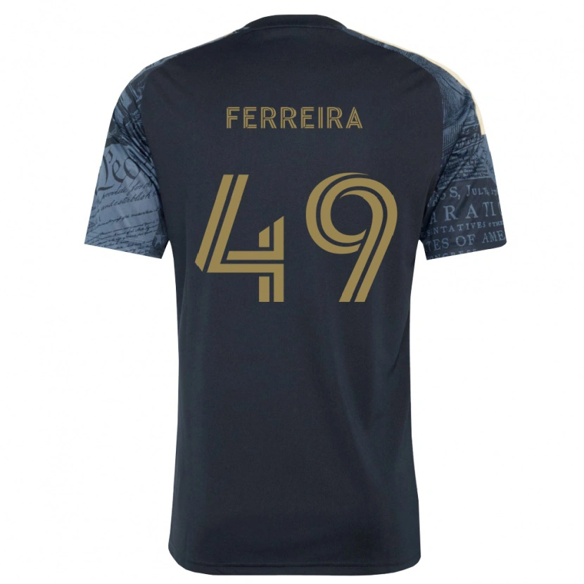 Danxen Damen Willyam Ferreira #49 Marineblau Braun Heimtrikot Trikot 2026/27 T-Shirt