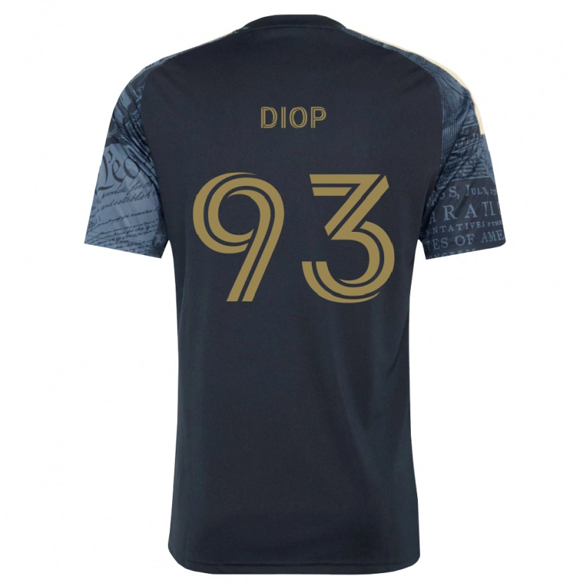 Danxen Damen Abdoulaye Diop #93 Marineblau Braun Heimtrikot Trikot 2026/27 T-Shirt