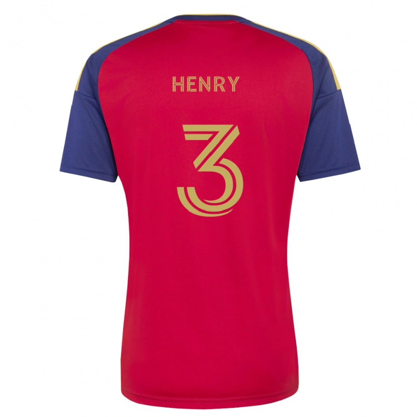 Danxen Damen Kobi Henry #3 Königsblau Braun Rot Heimtrikot Trikot 2026/27 T-Shirt
