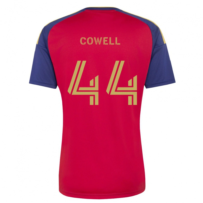 Danxen Damen Chance Cowell #44 Königsblau Braun Rot Heimtrikot Trikot 2026/27 T-Shirt