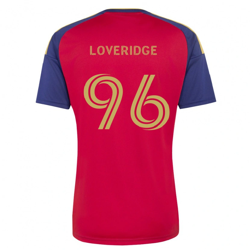 Danxen Damen Pete Loveridge #96 Königsblau Braun Rot Heimtrikot Trikot 2026/27 T-Shirt