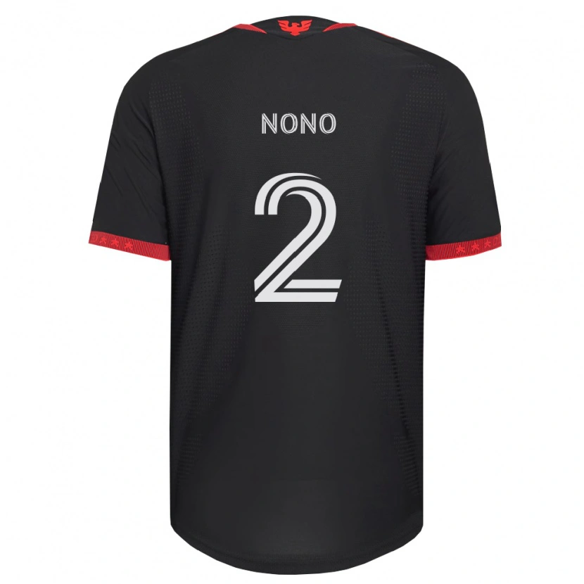 Danxen Damen Kimito Nono #2 Schwarz Weiß Rot Heimtrikot Trikot 2026/27 T-Shirt