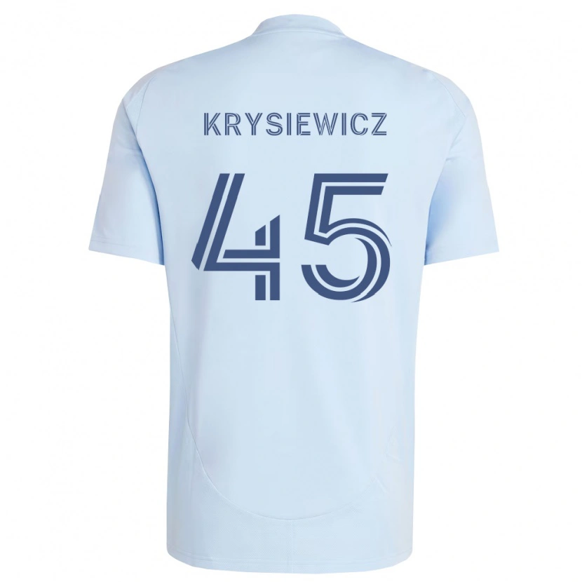 Danxen Damen Brady Krysiewicz #45 Hellblau Hellgrau Heimtrikot Trikot 2026/27 T-Shirt