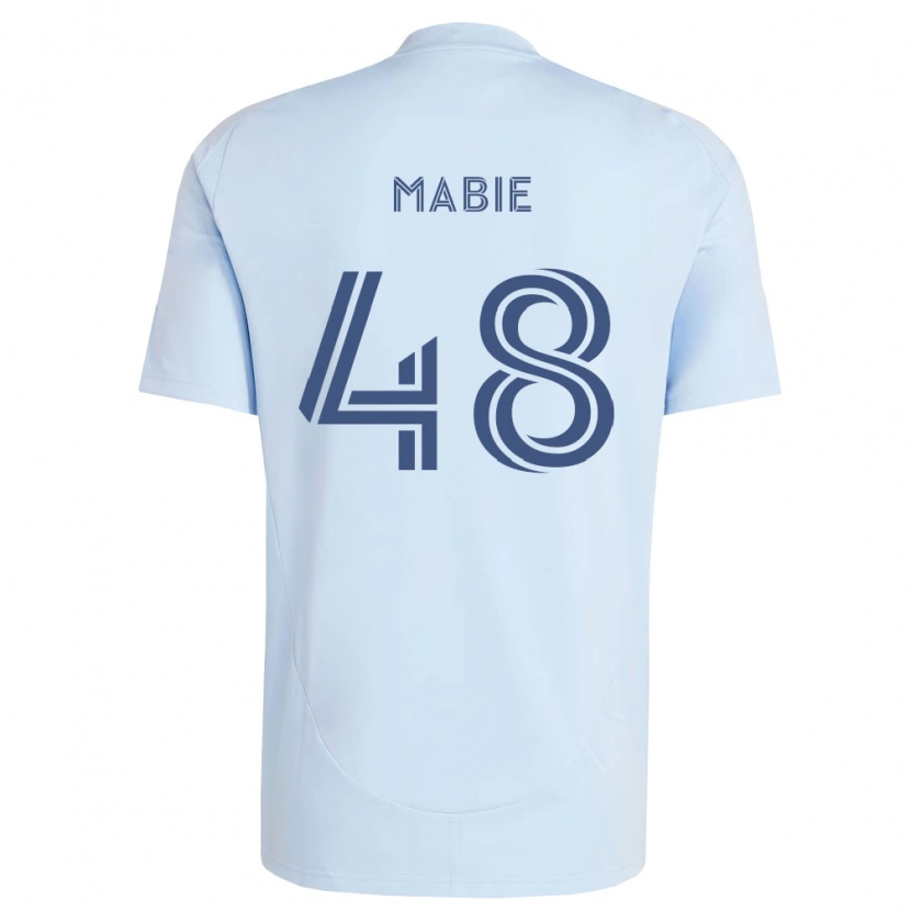 Danxen Damen Blaine Mabie #48 Hellblau Hellgrau Heimtrikot Trikot 2026/27 T-Shirt
