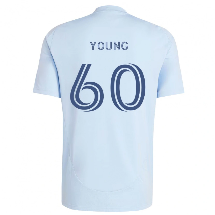 Danxen Damen Nate Young #60 Hellblau Hellgrau Heimtrikot Trikot 2026/27 T-Shirt