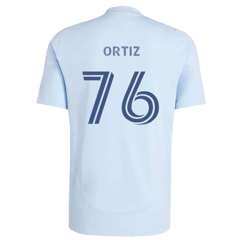 Danxen Damen Johann Ortiz #76 Hellblau Hellgrau Heimtrikot Trikot 2026/27 T-Shirt