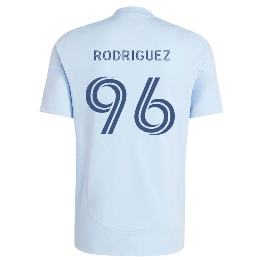 Danxen Damen Missael Rodríguez #96 Hellblau Hellgrau Heimtrikot Trikot 2026/27 T-Shirt