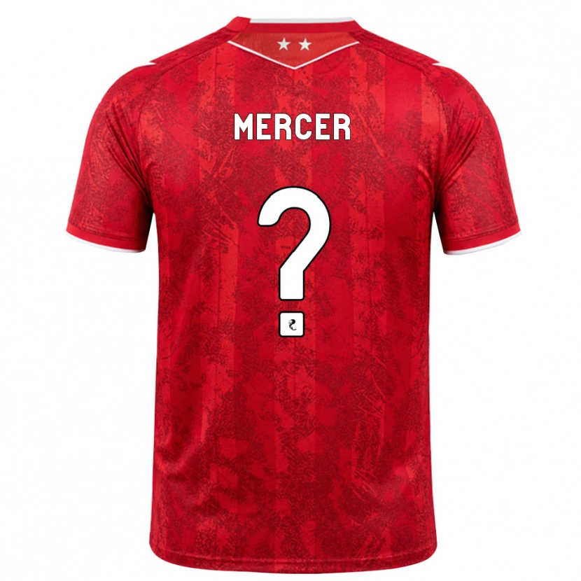 Danxen Damen Jamie Mercer #0 Rot Weiß Heimtrikot Trikot 2026/27 T-Shirt