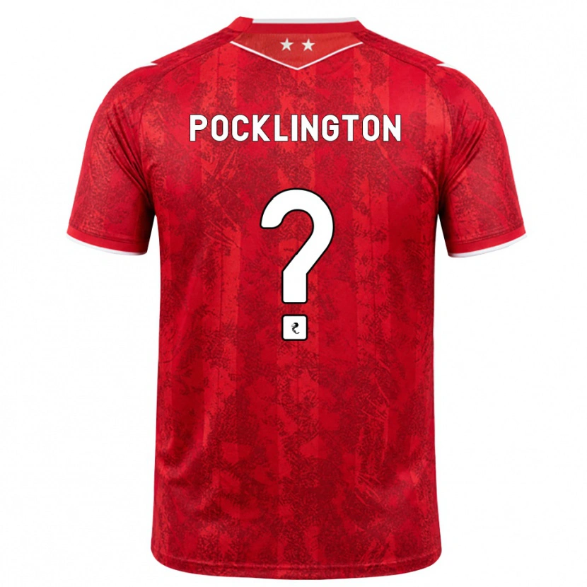 Danxen Damen Max Pocklington #0 Rot Weiß Heimtrikot Trikot 2026/27 T-Shirt