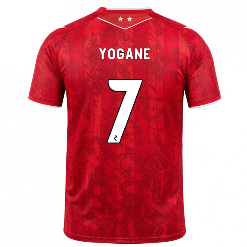 Danxen Damen Tony Yogane #7 Rot Weiß Heimtrikot Trikot 2026/27 T-Shirt