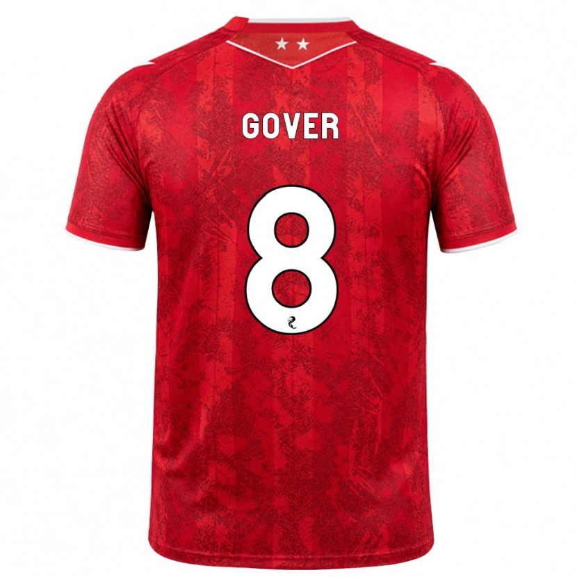 Danxen Damen Chloe Gover #8 Rot Weiß Heimtrikot Trikot 2026/27 T-Shirt