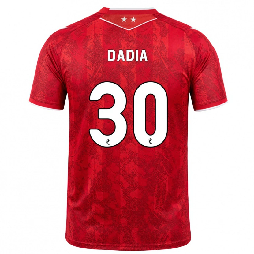 Danxen Damen Or Dadia #30 Rot Weiß Heimtrikot Trikot 2026/27 T-Shirt