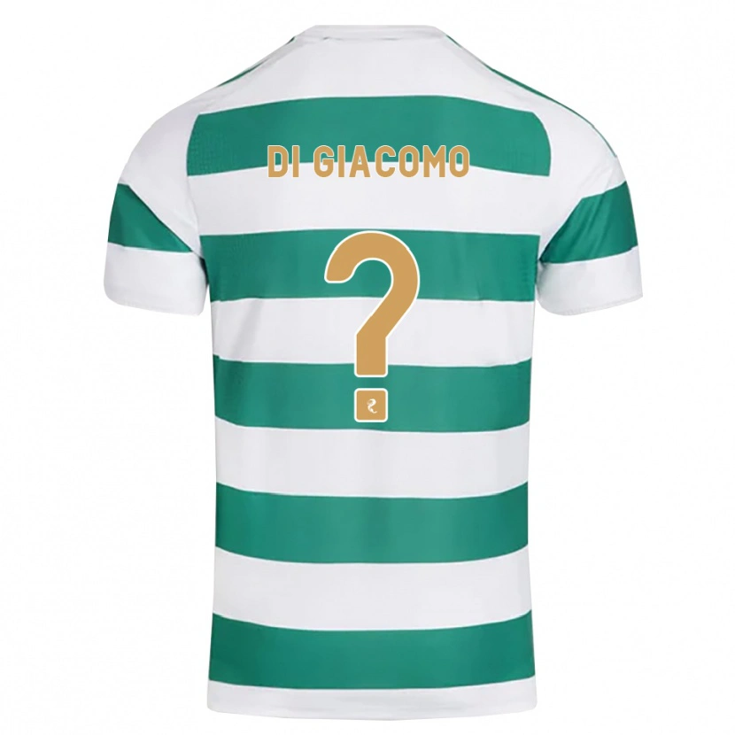 Danxen Damen Rocco Di Giacomo #0 Darkcyan Weiß Heimtrikot Trikot 2026/27 T-Shirt