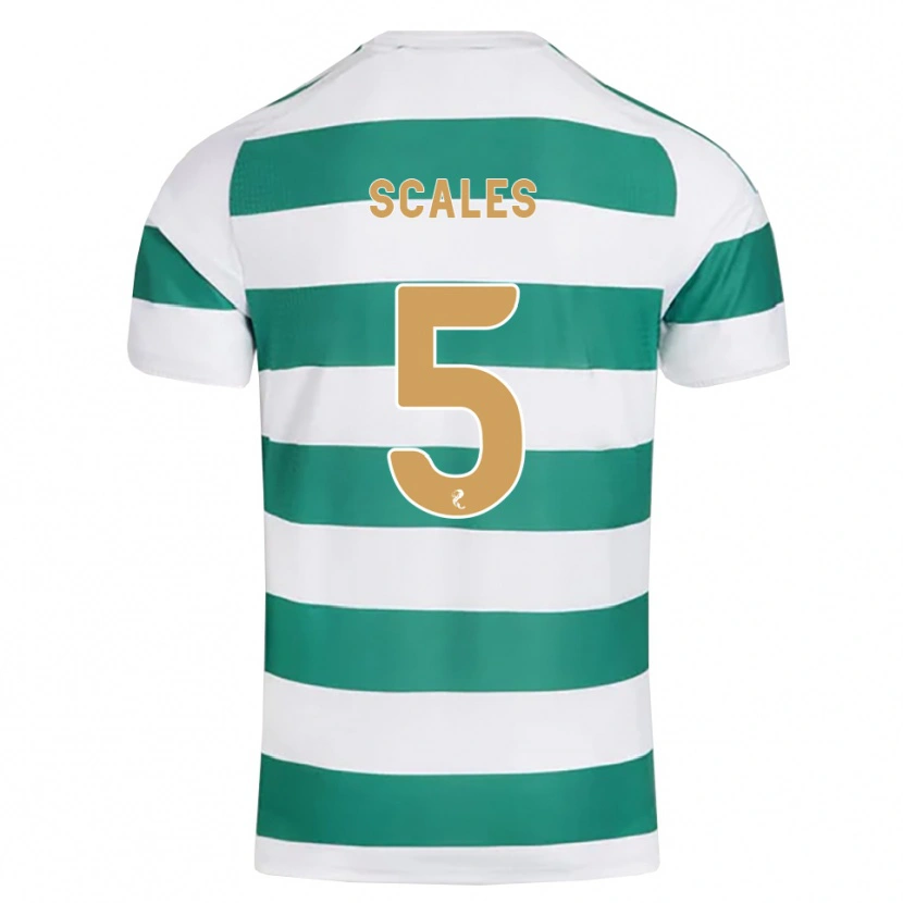 Danxen Damen Liam Scales #5 Darkcyan Weiß Heimtrikot Trikot 2026/27 T-Shirt