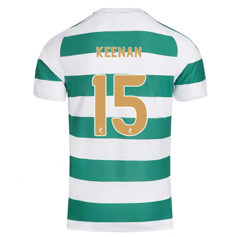 Danxen Damen Calvin Keenan #15 Darkcyan Weiß Heimtrikot Trikot 2026/27 T-Shirt