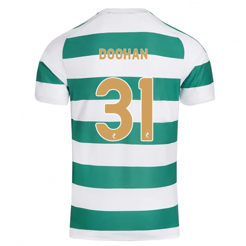 Danxen Damen Ross Doohan #31 Darkcyan Weiß Heimtrikot Trikot 2026/27 T-Shirt