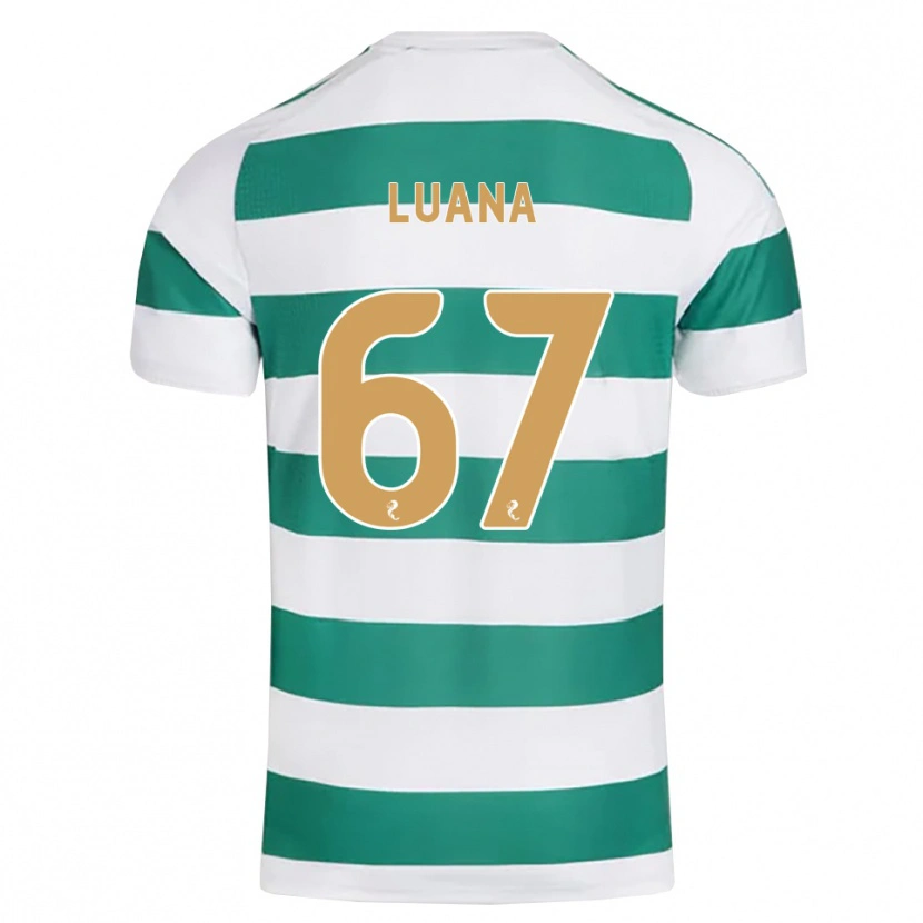Danxen Damen Luana Muñoz #67 Darkcyan Weiß Heimtrikot Trikot 2026/27 T-Shirt