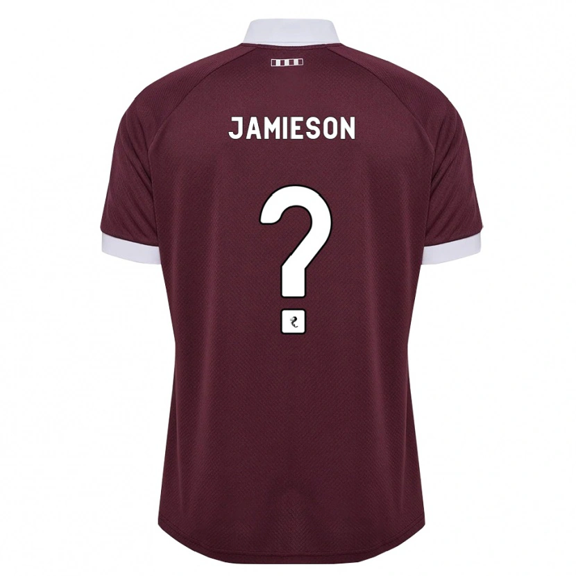 Danxen Damen Finlay Jamieson #0 Burgunder Weiß Heimtrikot Trikot 2026/27 T-Shirt