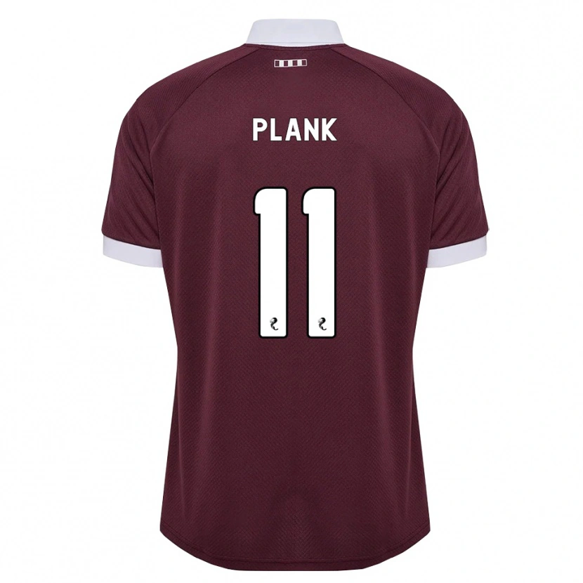 Danxen Damen Dom Plank #11 Burgunder Weiß Heimtrikot Trikot 2026/27 T-Shirt