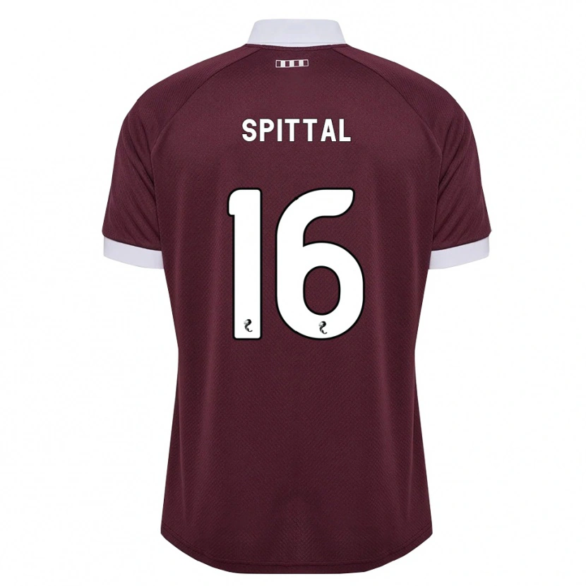 Danxen Damen Blair Spittal #16 Burgunder Weiß Heimtrikot Trikot 2026/27 T-Shirt