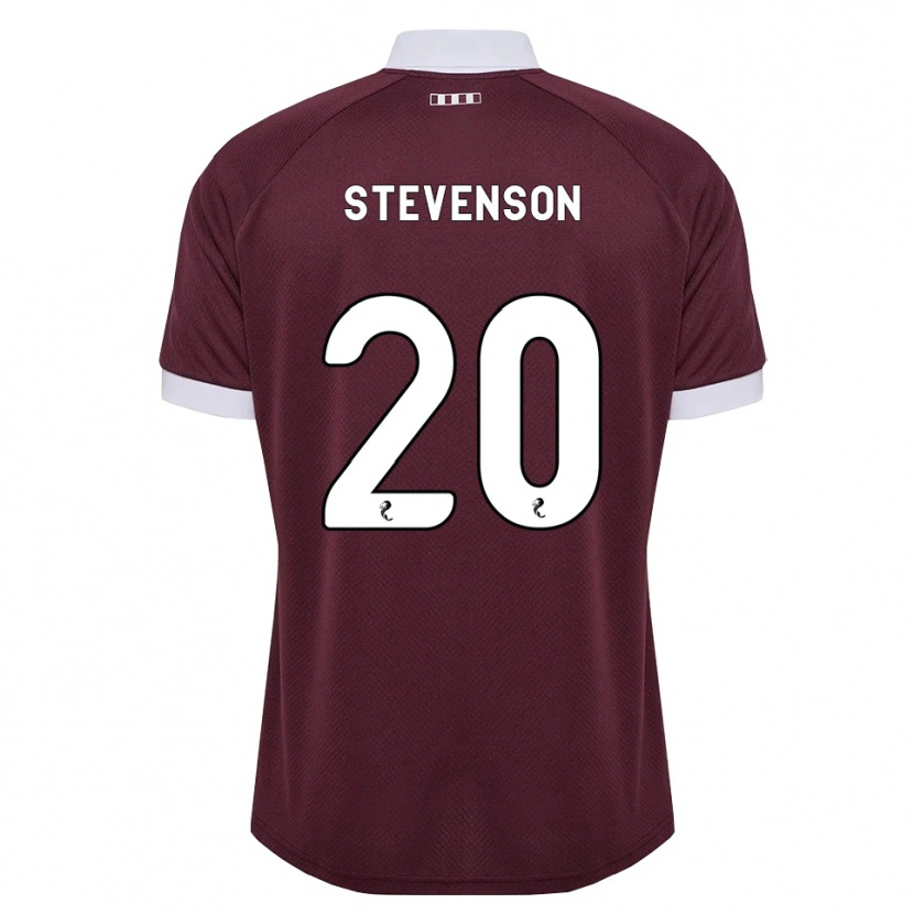 Danxen Damen Gus Stevenson #20 Burgunder Weiß Heimtrikot Trikot 2026/27 T-Shirt