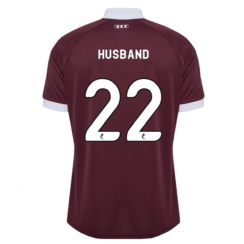 Danxen Damen Jessica Husband #22 Burgunder Weiß Heimtrikot Trikot 2026/27 T-Shirt