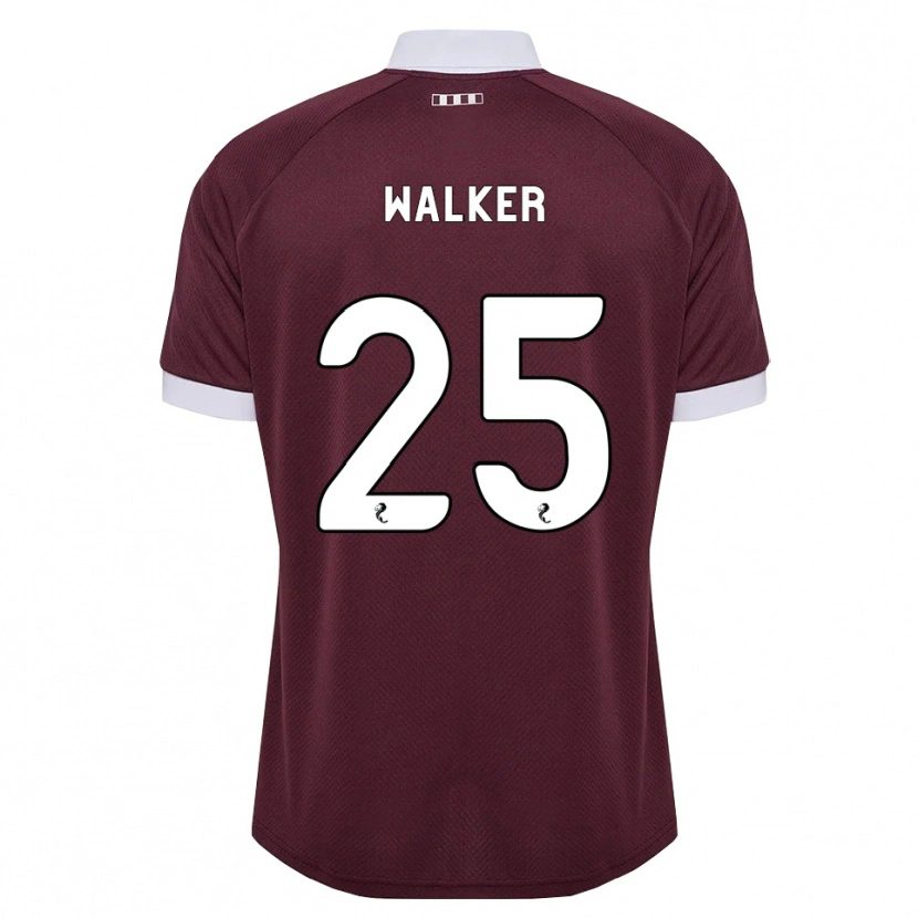 Danxen Damen Liam Walker #25 Burgunder Weiß Heimtrikot Trikot 2026/27 T-Shirt